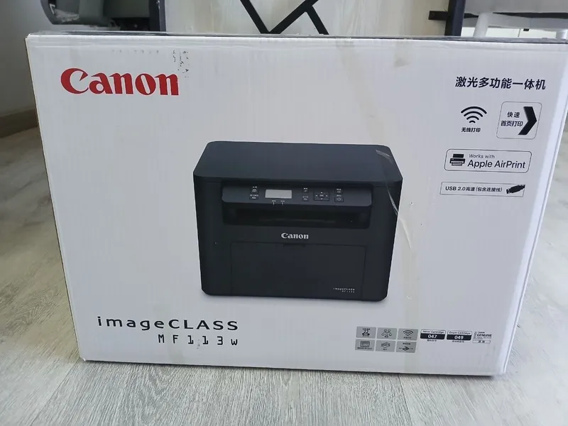 Canon MF 113 W чёрно-белый — фото 1