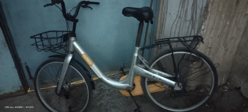 Велосипед OBike в Нукусе