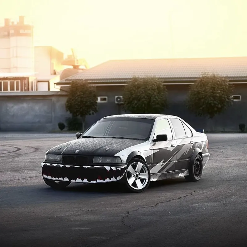 BMW E36 4.4 motor drift korch