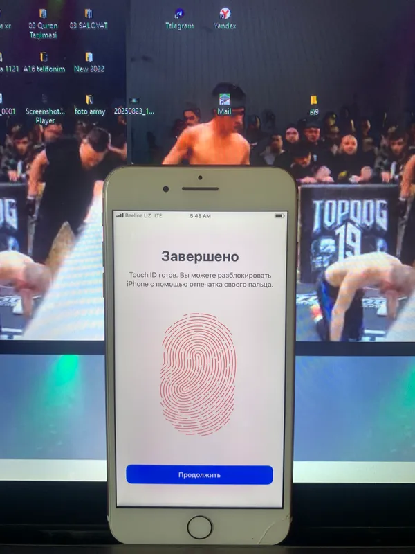 iPhone 7+ 128 ГБ, идеальное состояние, золотой, фиолетовый 3 iPhone 7+ 128 ГБ, идеальное состояние, золотой, фиолетовый 3