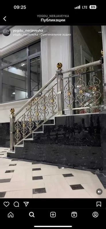 Навес ва перила Нержавейкадан замонавий ва сифатли конструкциялар — фото 1