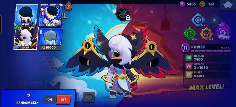 Аккаунт Brawl Stars новый, но скины дорогие 3
