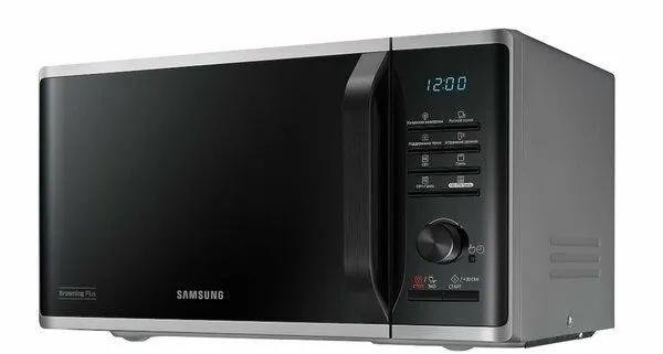 Микроволновая печь Samsung MG23K3515AS 23л. 800Вт серебристый/черный 2 Микроволновая печь Samsung MG23K3515AS 23л. 800Вт серебристый/черный 2