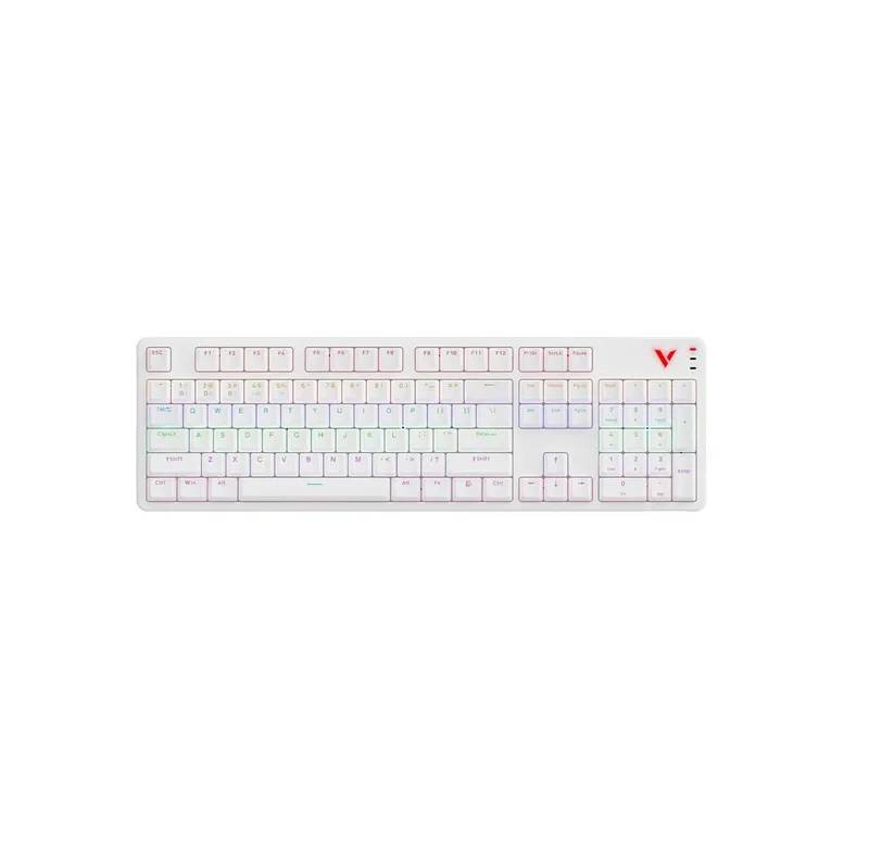 ; Механическая клавиатура GAMING KEYBOARD RAPOO V500PRO White 1