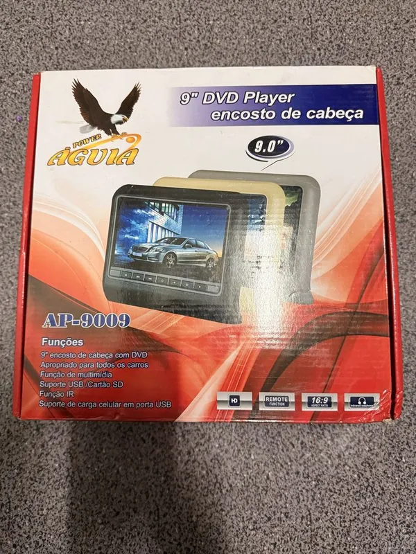 Монитор на подголовник автомобиля DVD-плеер AP-9009 от бренда AGUIA 1 Монитор на подголовник автомобиля DVD-плеер AP-9009 от бренда AGUIA 1