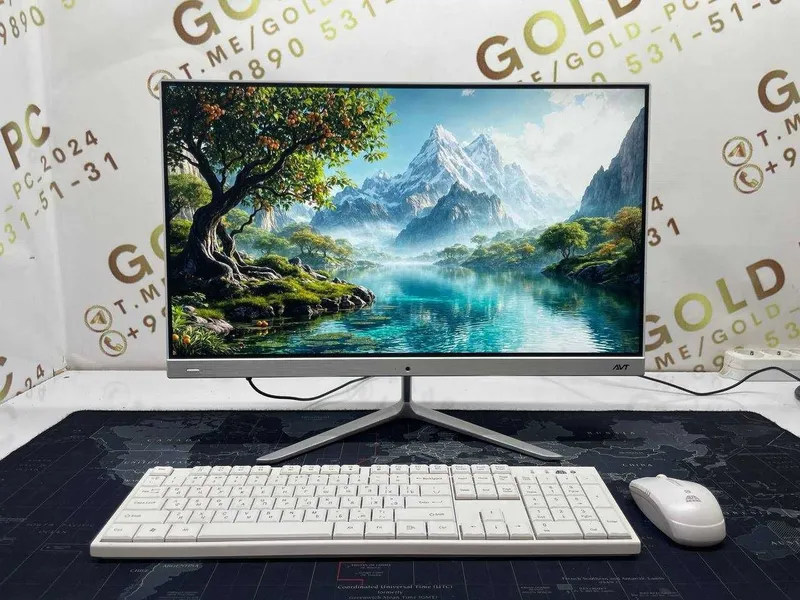 Monoblok AVT 24 FHD iPS/ i5 12400 / 8GB / SSD 256GB Arzon Manablok