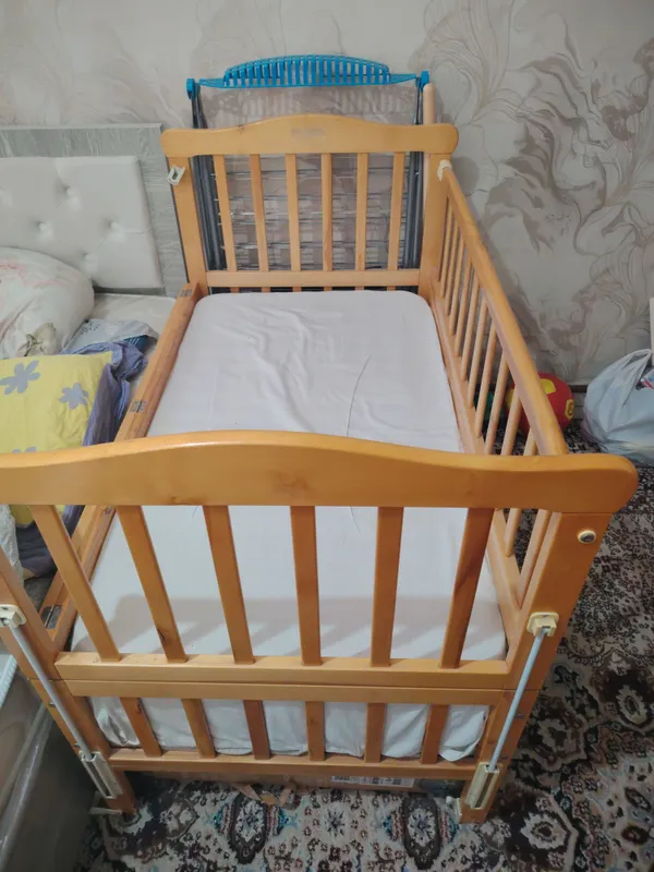 продаётся детская кровать матрас ортопед. до 6 лет 1 продаётся детская кровать матрас ортопед. до 6 лет 1