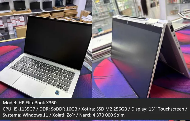 Noutbuklar Optom BU HP, Asus, Lenovo, Acer, MSI, Dell, Surface... — фото 1