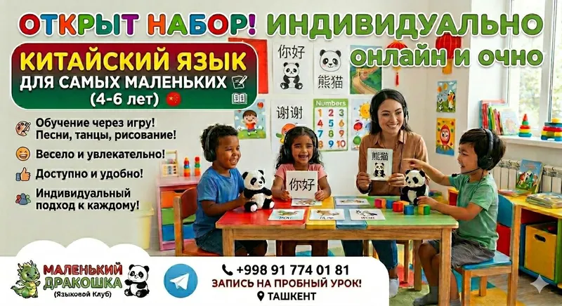 Китайский язык для школьников и дошкольников Китайский язык для школьников и дошкольников