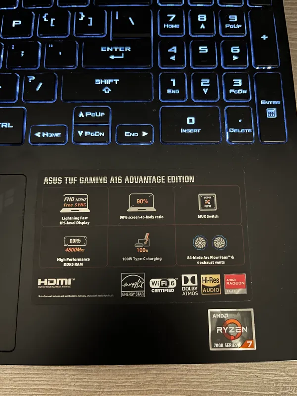 Мощный Игровой Ноутбук TUF A16 Advantage Edition 3 Мощный Игровой Ноутбук TUF A16 Advantage Edition 3