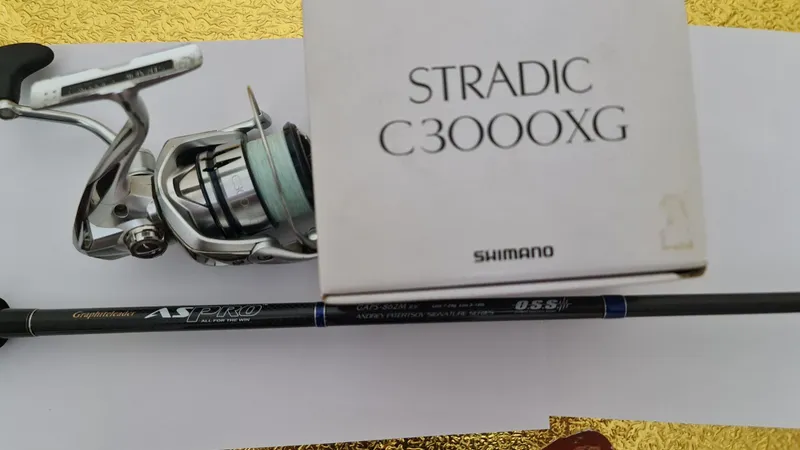 Спиннинг ASPRO и катушка STRADIC