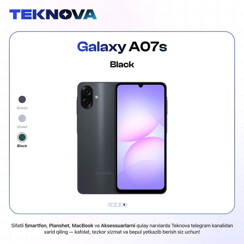 Samsung Galaxy A07 S / Yetkazib berish bepul! 4