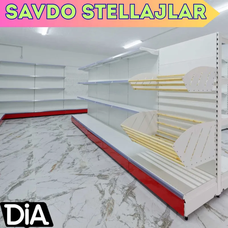 Стеллажи железные для магазина, temir stellajlar, savdo tokcha