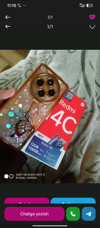 Продаётся Redmi 14c, состояние идеальное 5