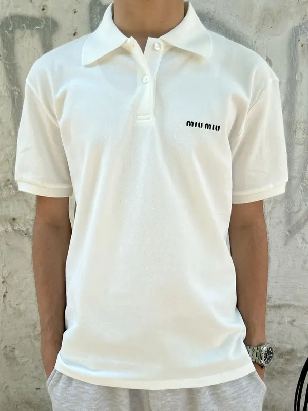 Miu Miu White Polo