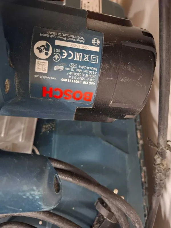Ручная циркулярная пила Bosch GKS 190 Profess в Ташкенте и Узбекистане 3