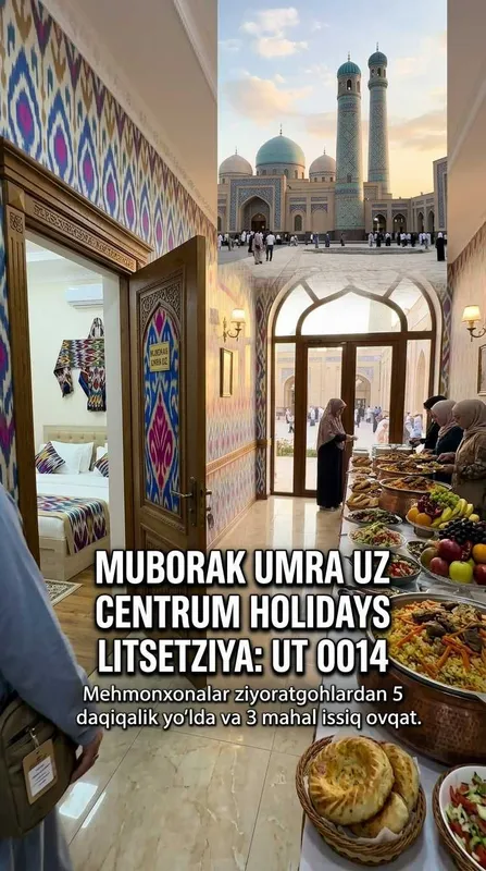 Centrum Holidays Умра Тур Ташкент Yunusobod Muborak Umra Uzb Tur Paket 1