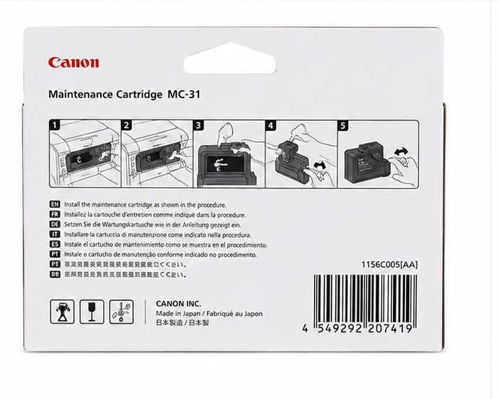 ! Контейнер для отработанных чернил Canon Maintenance Cartridge MC-31 — фото 2