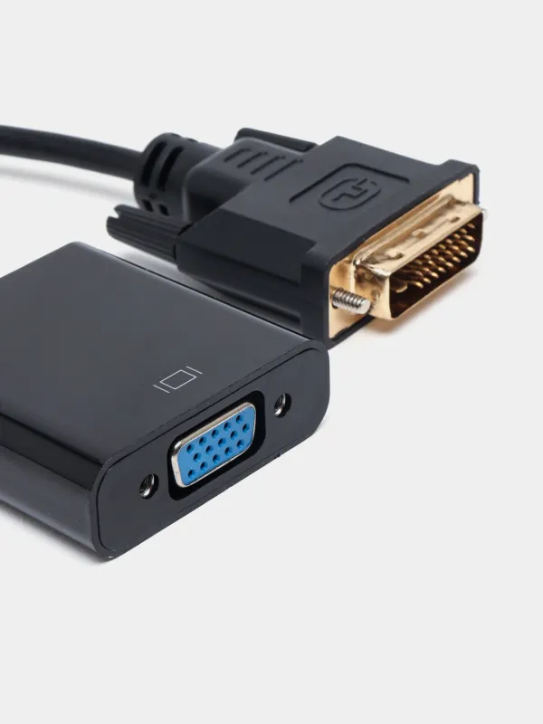 Кабель переходник DVI-VGA для компьютеров 3