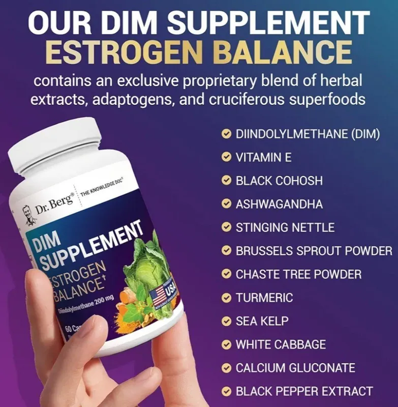 Dr Berg dim supplement, inositol,1 ta kapsulada 12 ta ingredient — фото 1
