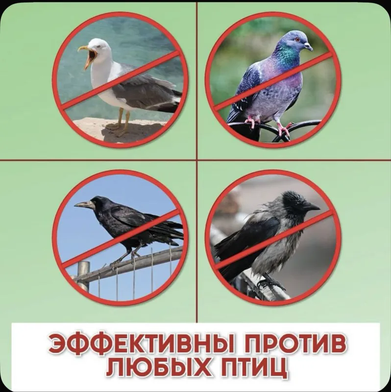 Шипы - от птиц противоусадочные — фото 3