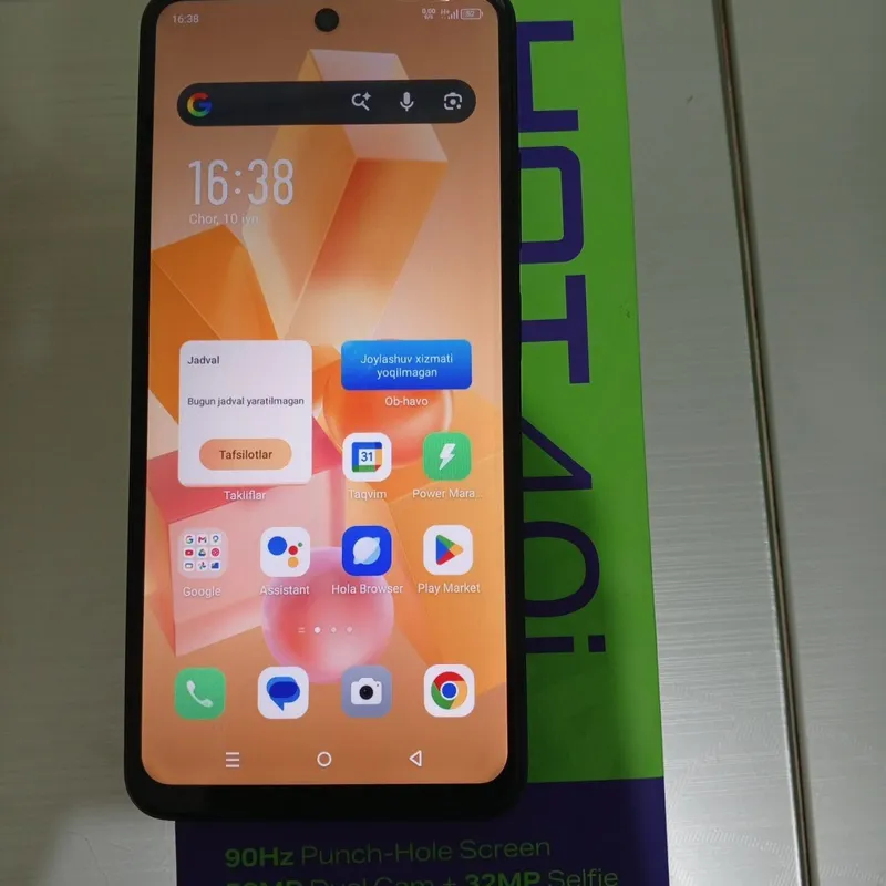 INFINIX Hot 40I Karopka 360°spishka  StarlitBlack — фото 1