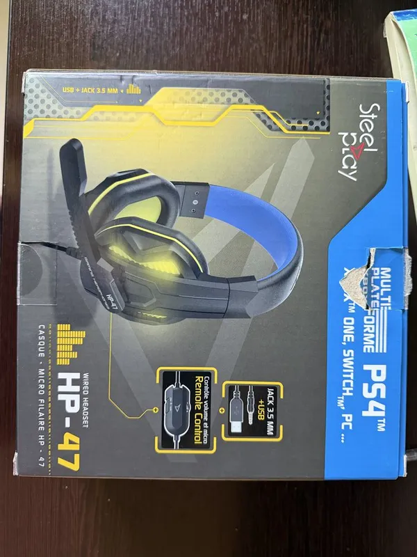 Steelplay HP-47 Simli O‘yin Quloqchini 2