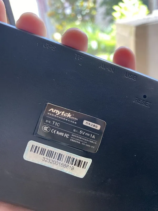 Registrator ANYTEK TC01 5 Registrator ANYTEK TC01 5