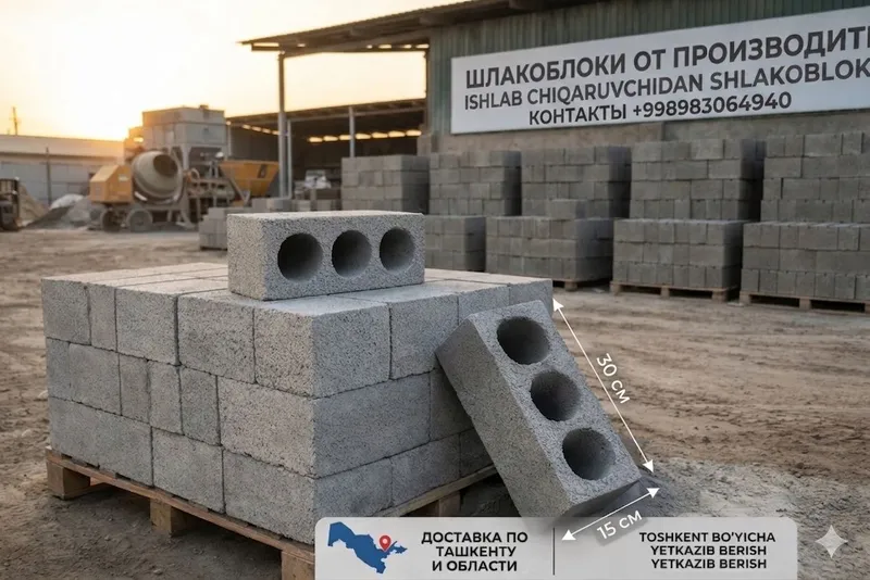 Шлакоблок в Ташкенте (Shlakoblok / Shlakablok)