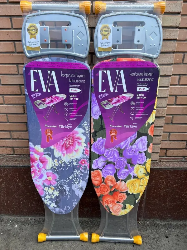 Прочная гладильная доска EVA с металлическим покрытием 95×35 см — фото 2 Прочная гладильная доска EVA с металлическим покрытием 95×35 см — фото 2
