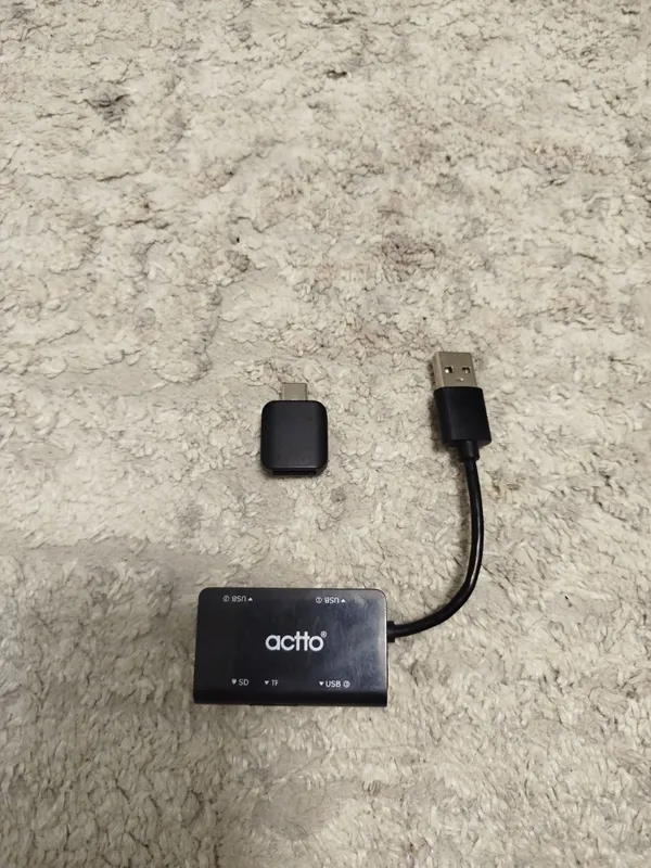 Usb хаб и otg переходник 1