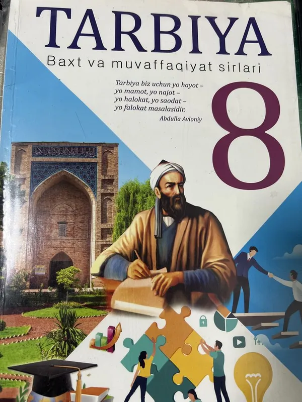Tarbiya kitob 8 sinf kota