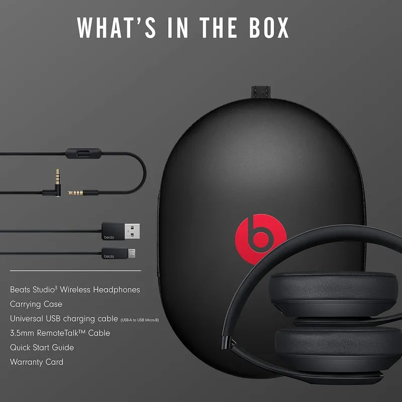 Беспроводные наушники Beats Studio3 Wireless — фото 3