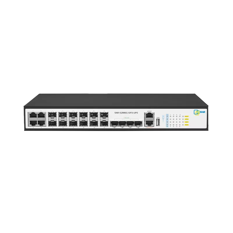 Управляемый коммутатор уровня3 SNR-S2995G-12FX-UPS