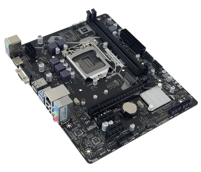 Biostar H510mhp + core i3-10100 + DDR4 8GB — фото 1