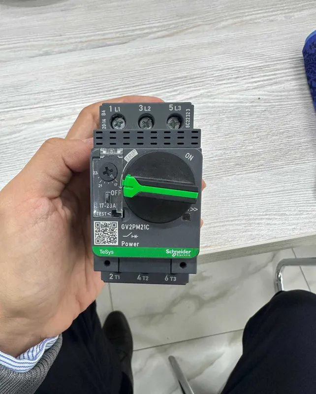 Schneider Electric GV2PM21C 17–23A | Motor himoya avtomati | Original 4 Schneider Electric GV2PM21C 17–23A | Motor himoya avtomati | Original 4