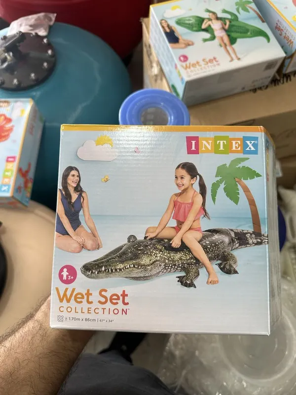 Sotiladi intex flamingo krokodil akula toshbaqa basseyn uchun — фото 6