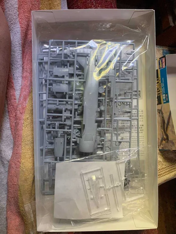 Сборная модель самолета Ki-100 (Hasegawa 1/48) 2