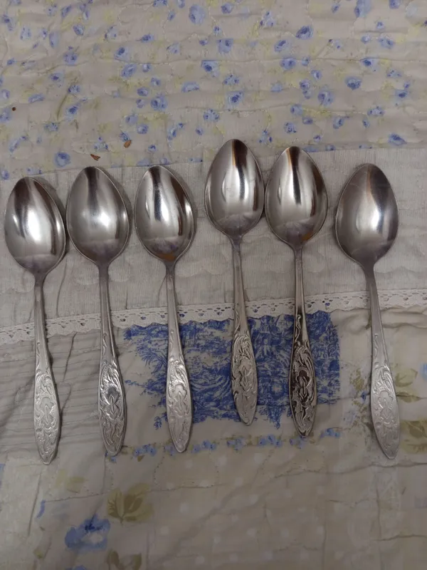 Ложки стальные .СССР.