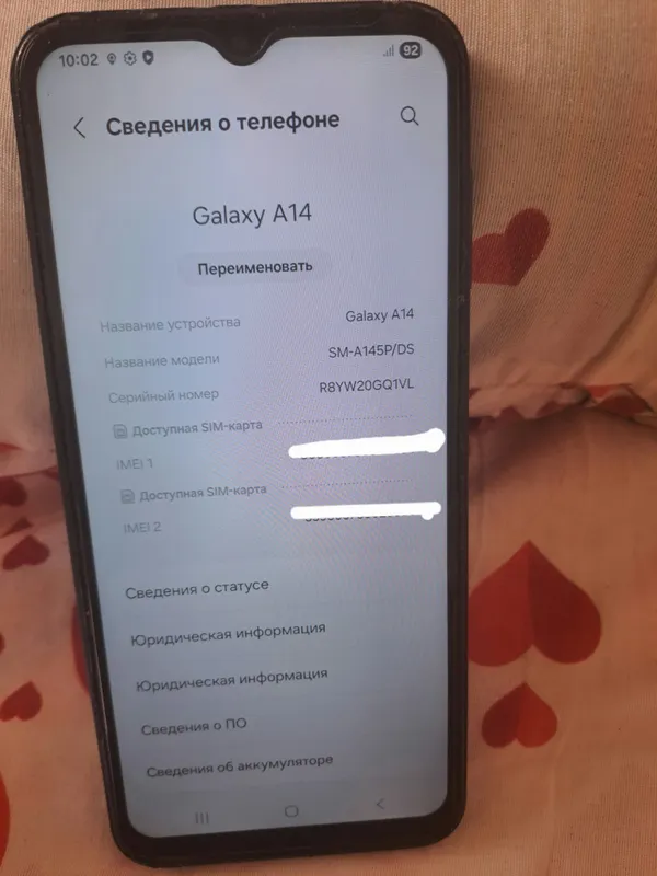 Samsung A14 4ga 64 xolatiga yarasha narxi