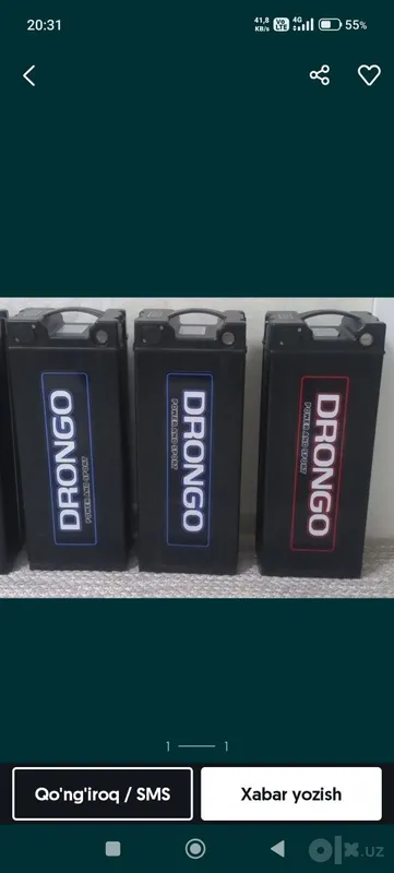 Drongo batareyasi doni 1mln 700 mingdan barcha viloyatlargs yetkazamiz Drongo batareyasi doni 1mln 700 mingdan barcha viloyatlargs yetkazamiz