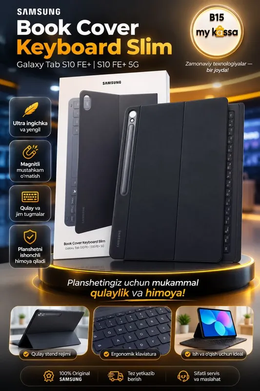 Samsung Book Cover Keyboard • Dastavka • New