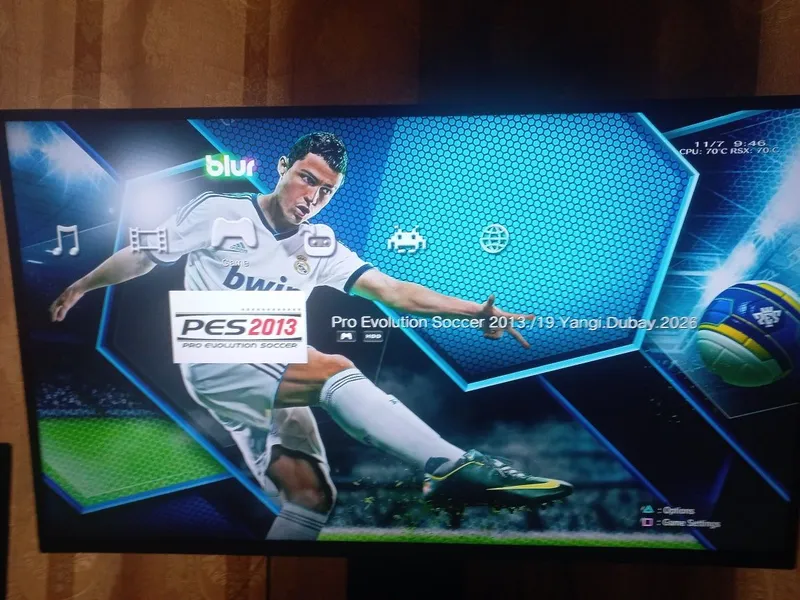 PS3 supper slim holati ideal 2 ta djoystik bor 40 o'yinlar yozilgan..