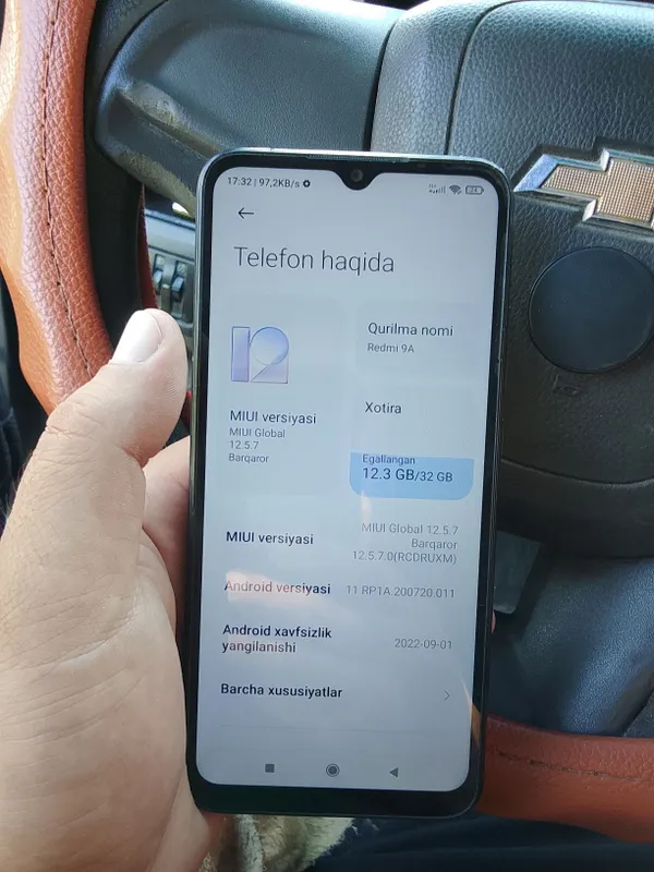 Redmi 9a 3/32 GB sotiladi 4
