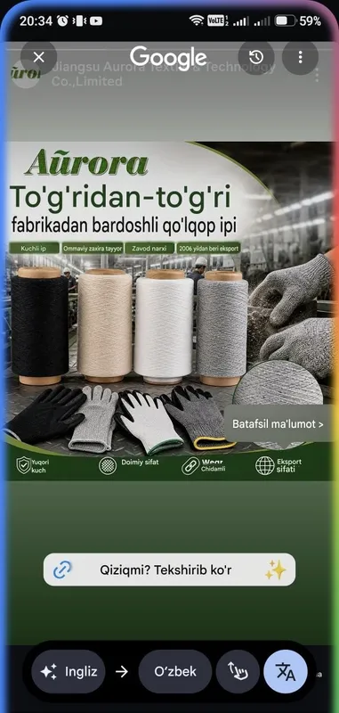 Bizda har xil turdagi qurilish perchatkalarining keng assortimenti bor 7 Bizda har xil turdagi qurilish perchatkalarining keng assortimenti bor 7