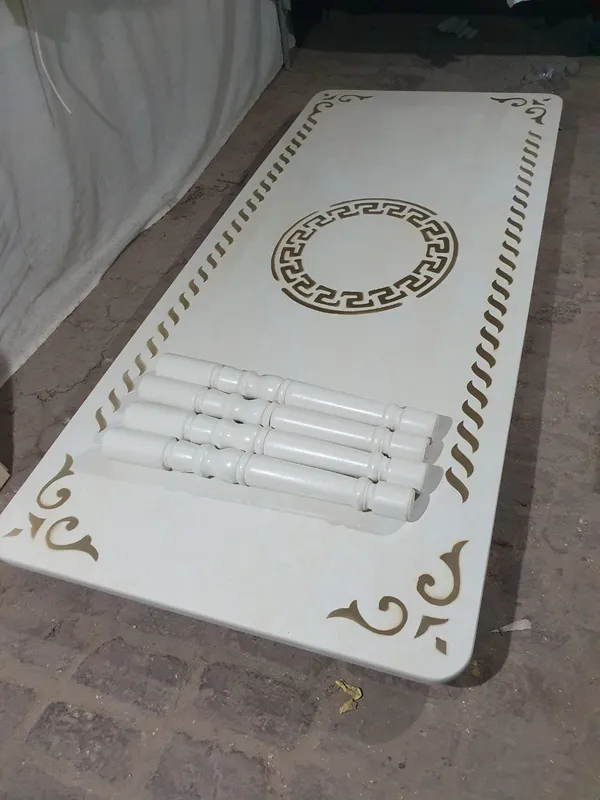 Стол из МДФ 275×120, хонтахта, цеха Стол из МДФ 275×120, хонтахта, цеха