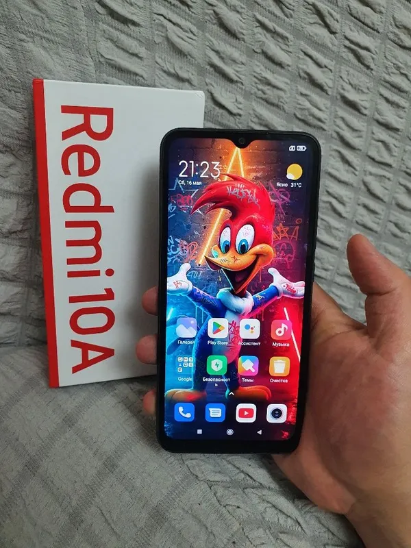Srochna sotiladi Xiaomi Redmi 10A 6+2/128Gb Original Kamplekt Full — фото 6