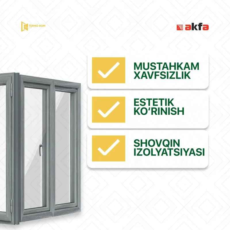 Termo! Termo! Termo! Eshik va romlar ajoyib narxlarda — фото 1