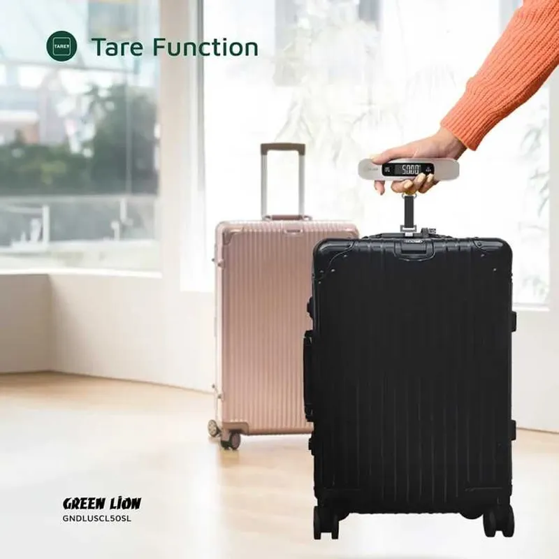 Green Lion Digital Luggage Scale 50kg Дорожные ручные весы для багажа — фото 3