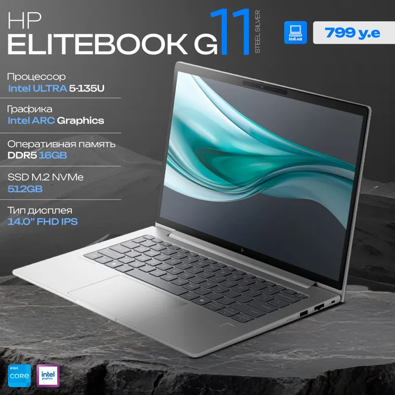 Бизнес-ноутбук HP EliteBook 640 G11 Бизнес-ноутбук HP EliteBook 640 G11